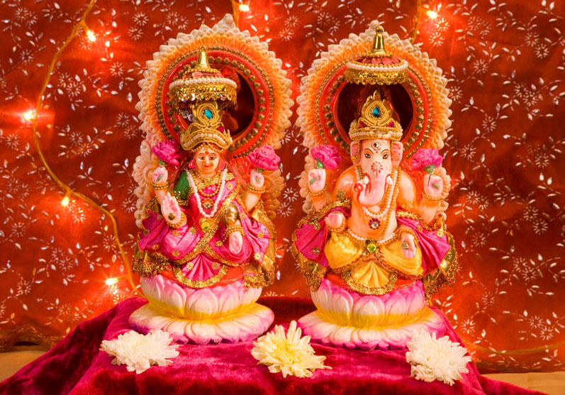 Lakshmi and Lord Vishnu Marriage