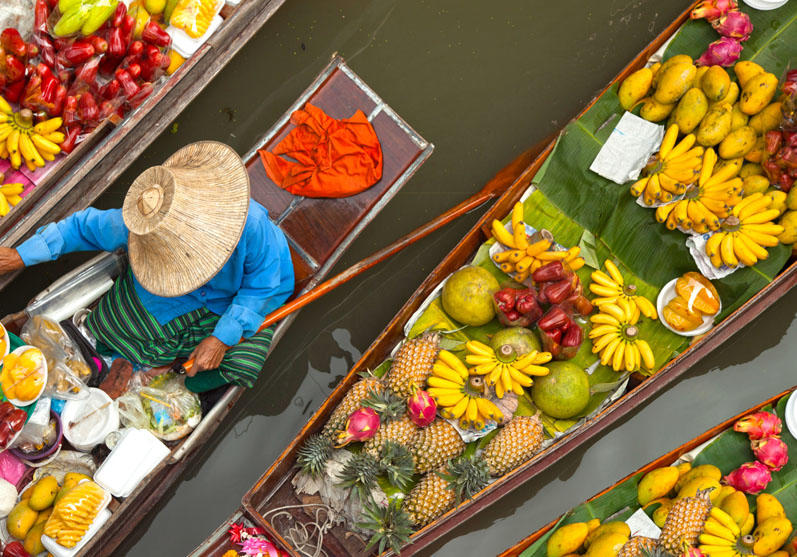 Floating Market, Thailand