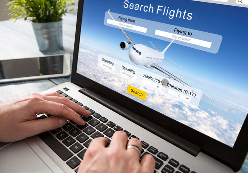 Searching airfares online